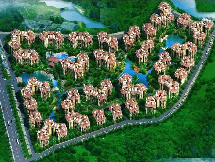 衍宏美丽春天四期全景图