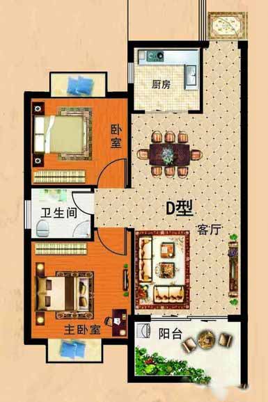 海南万宁万福家园户型图