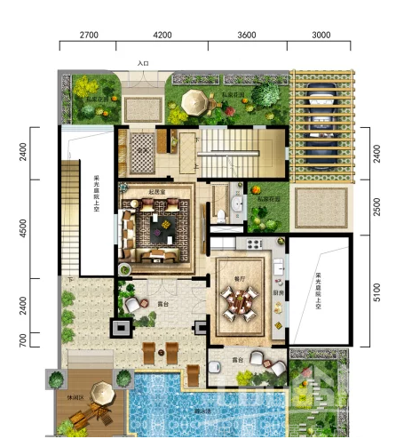 海南万宁金泰南燕湾户型图