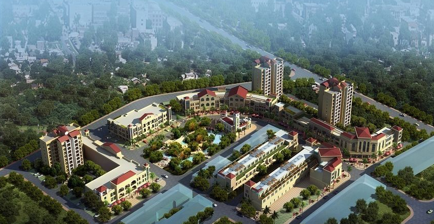 海南万宁南洋印象效果图