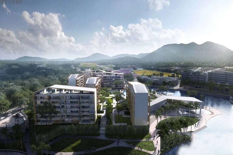 万宁国安七星海岸效果图