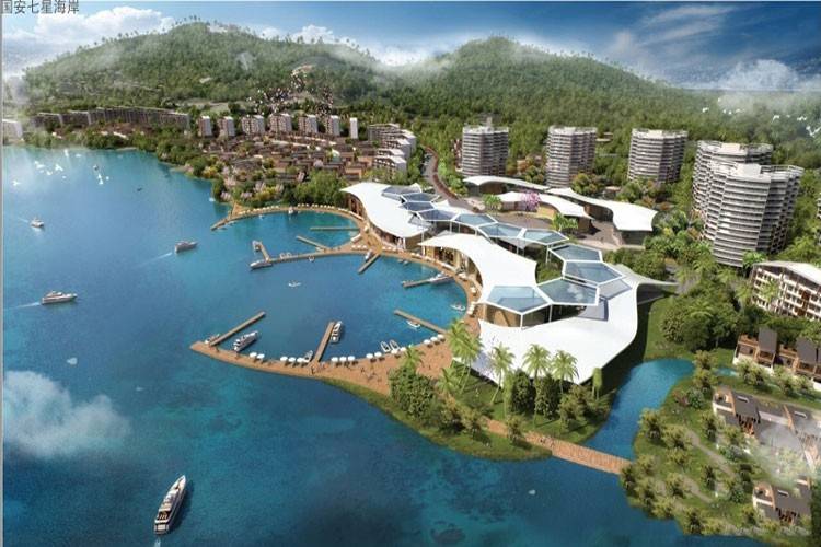 万宁国安七星海岸效果图