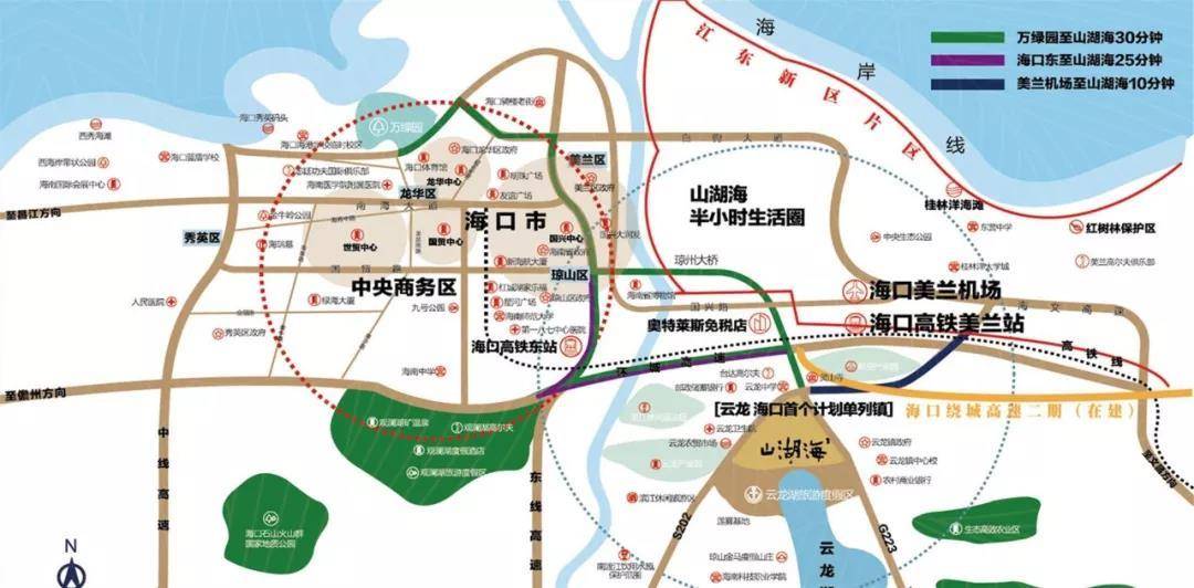 山湖海区位图