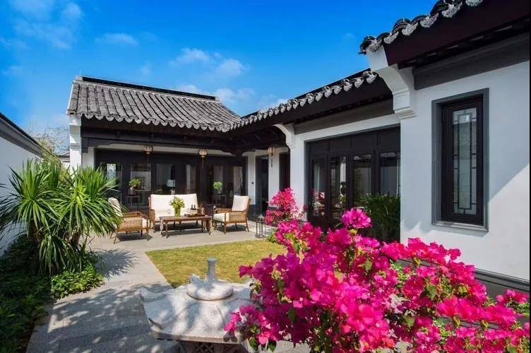 绿城桃李春风别墅实景图