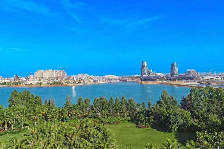 恒大海花岛实景图