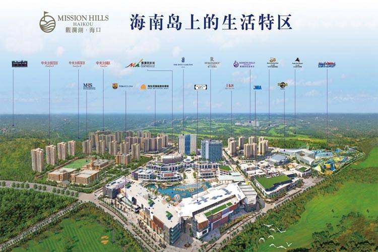 观澜湖上东二区配套图