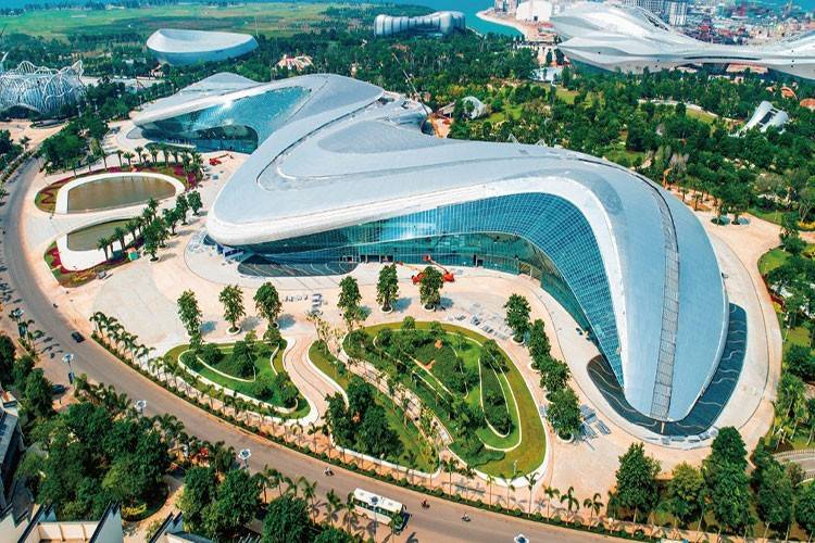 海南恒大海花岛实景图