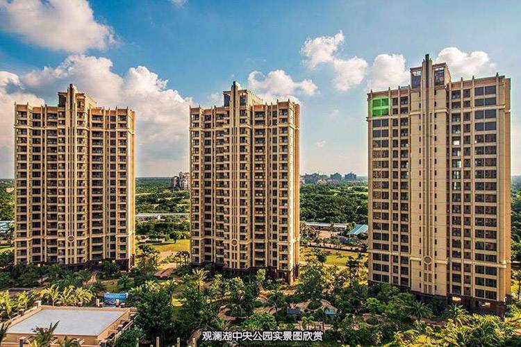 海口观澜湖中央公园区实景图