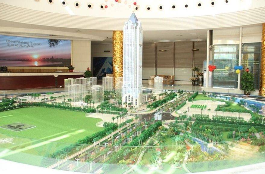 海南海口置地东方广场实景图