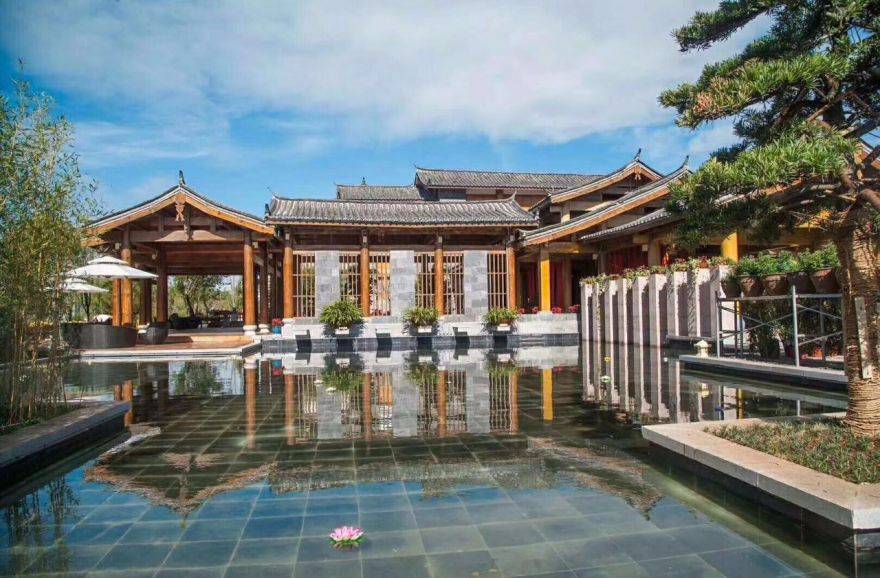 云南大理海东城银凰庄实景图