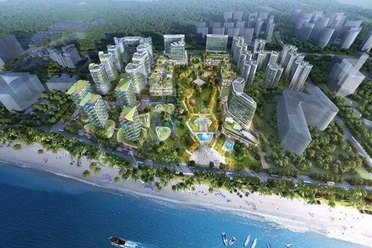 海南三亚碧桂园海上大都会右岸效果图