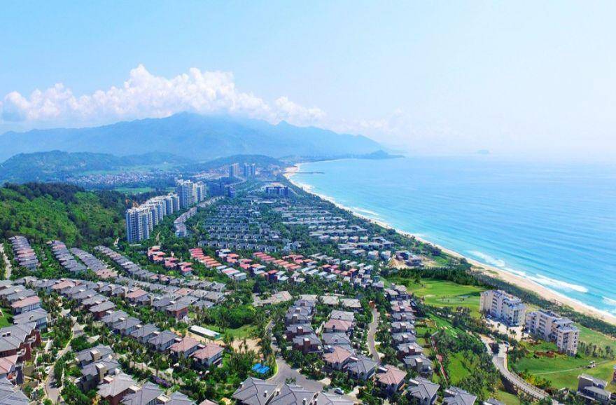 海南富力湾别墅实景图