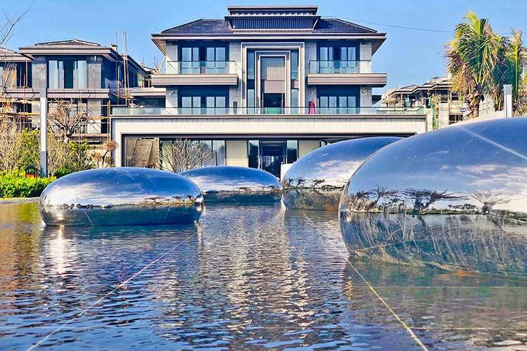 怡海湾别墅实景图