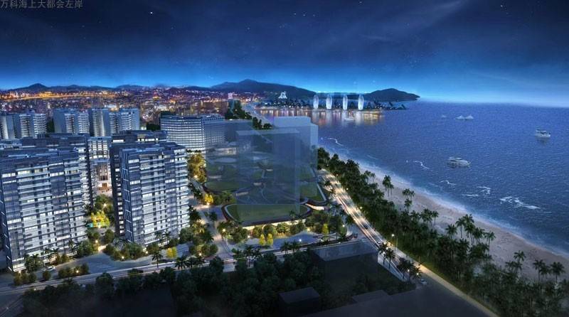 万科大都会左岸效果图