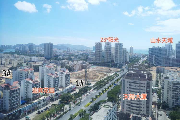 三亚太平金融产业港实景图