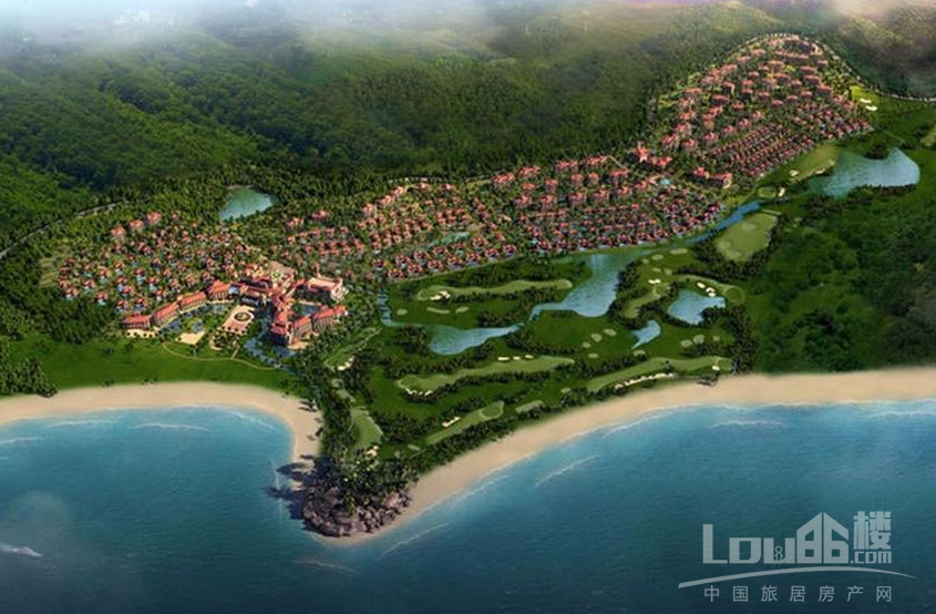 金泰南燕湾鸟瞰图