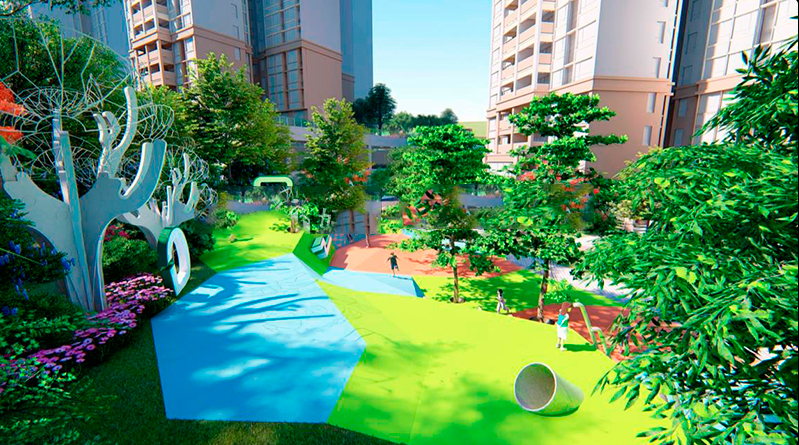 三亚新华联奥林匹克花园实景图