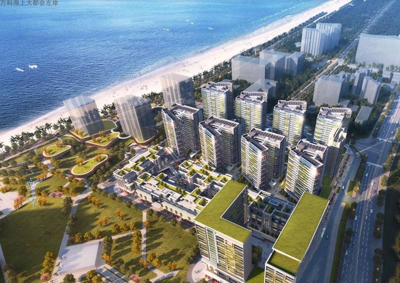 万科海上大都会左岸效果图