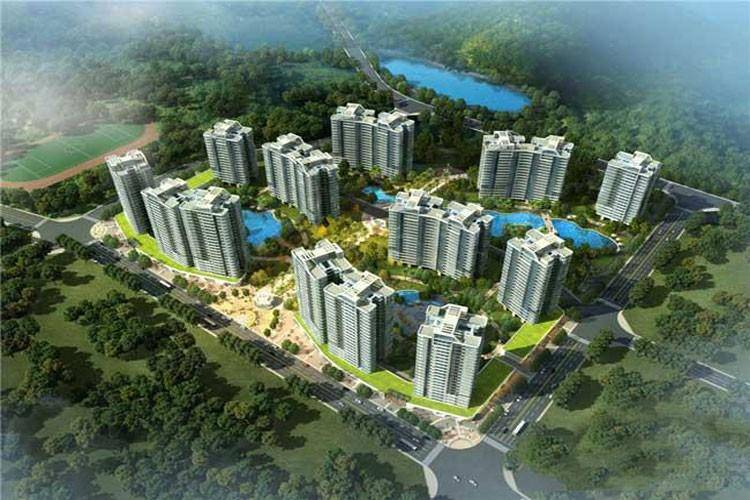 双大山湖湾效果图