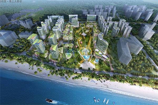 广西北海碧桂园海上大都会效果图