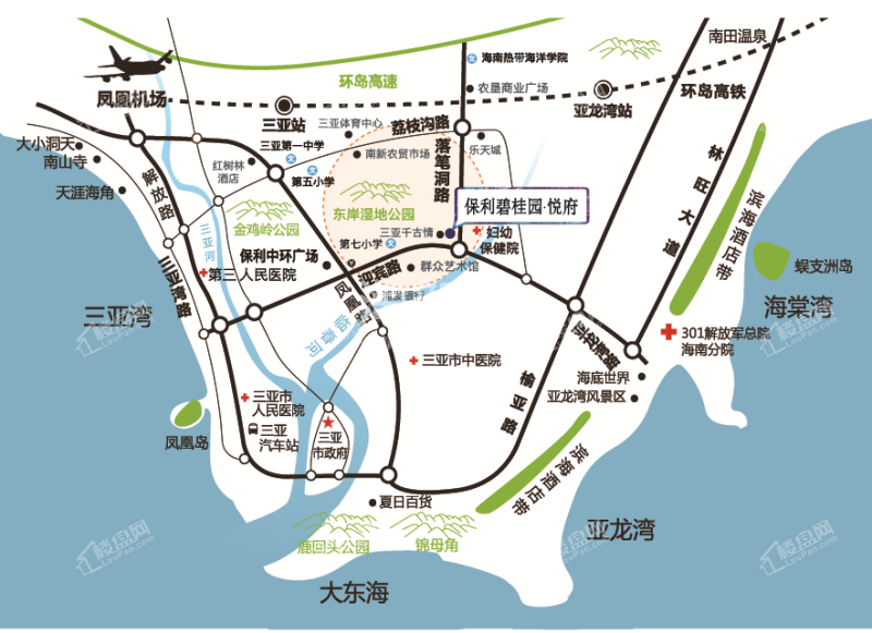 保利碧桂园悦府交通图.png