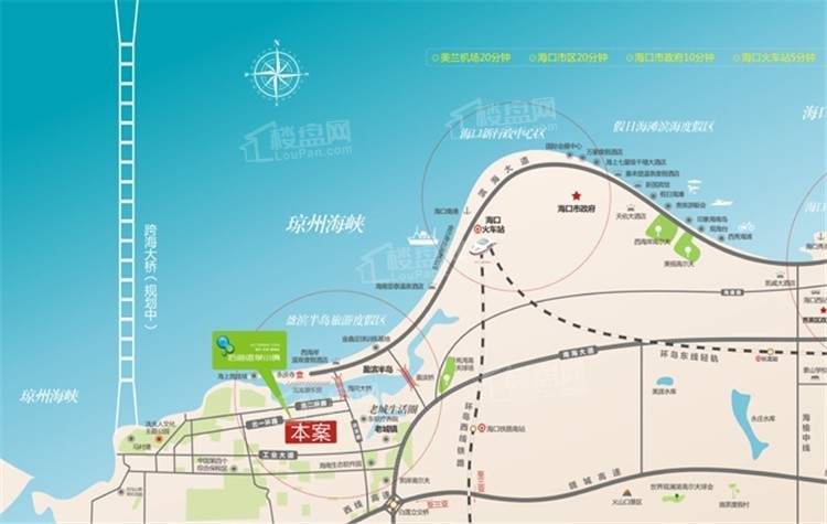 后海银帆区位图