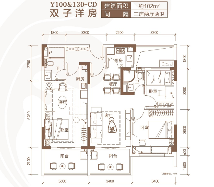 碧桂园海棠盛世户型图