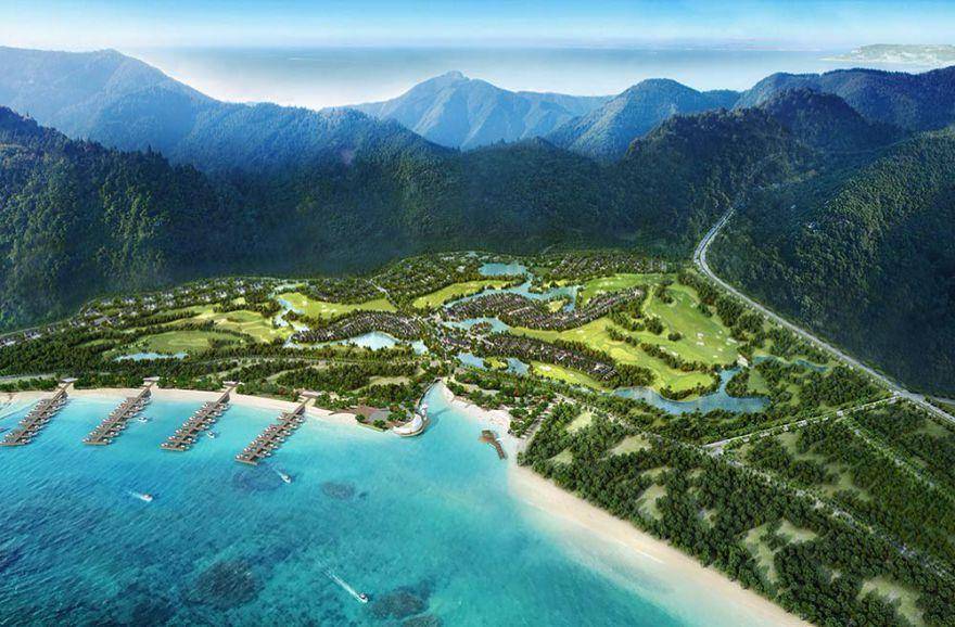 海南三亚融创海棠湾效果图