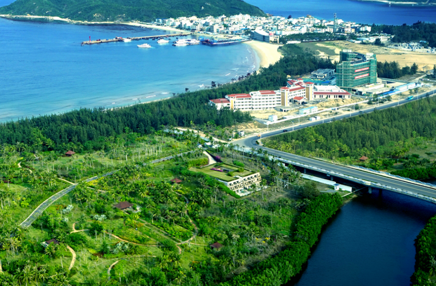 海南三亚碧桂园海棠盛世实景图