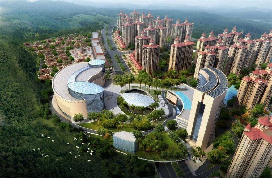 碧海金珠效果图