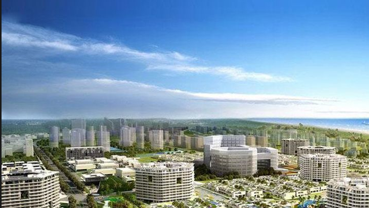 海南陵水清水湾智汇城效果图