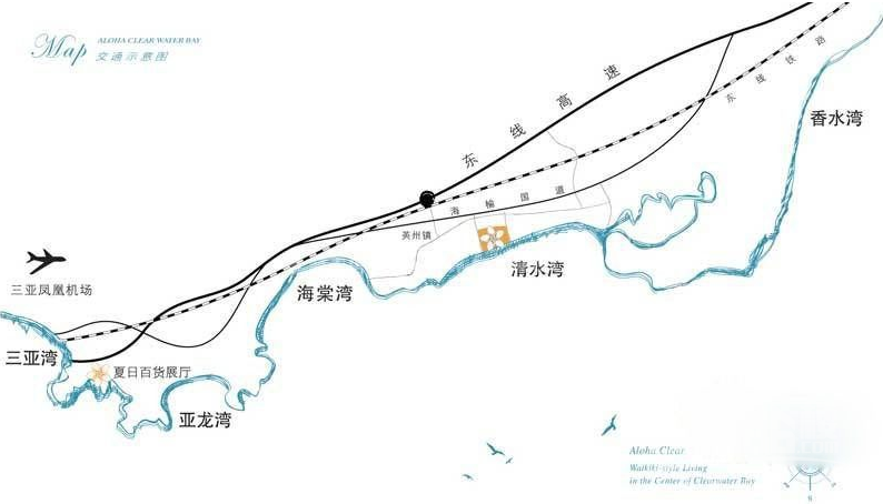 Aloha阿罗哈区位图