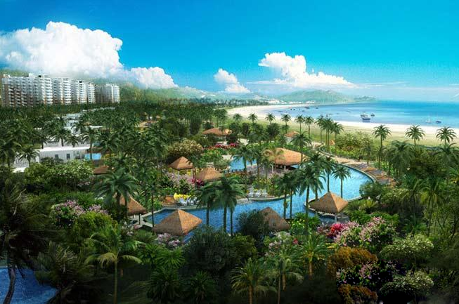 海南陵水红磡香水湾天海效果图