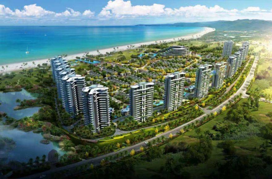 仅10套在售！三亚海棠湾清凤海棠长滩一线海景别墅800万/套(图1)