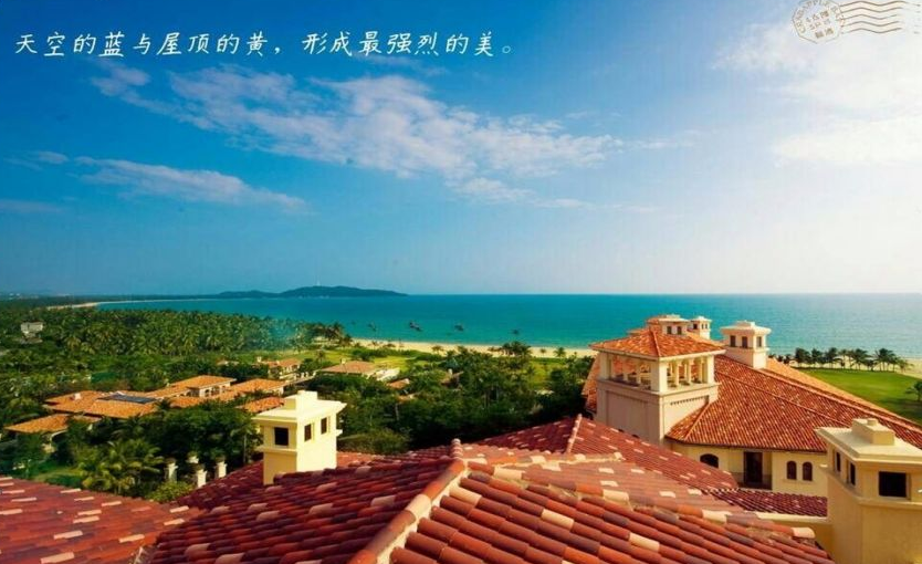 海南三亚陵水东和福湾实景图