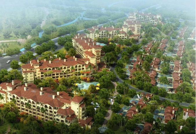海南三亚陵水东和福湾鸟瞰图
