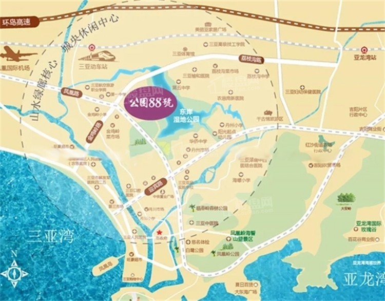 2023年三亚房价贵吗？三亚公园88号值不值得购买？            </h1>(图3)