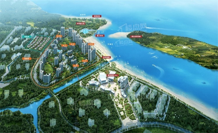 海南临高买房怎么样？富力悦海湾PK长岛蓝湾            </h1>(图2)