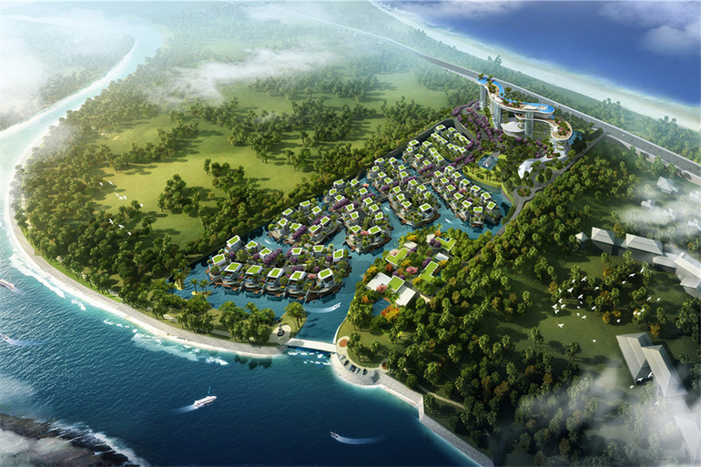 三亚国美海棠湾游艇别墅在售，建面约204-347㎡(图2)