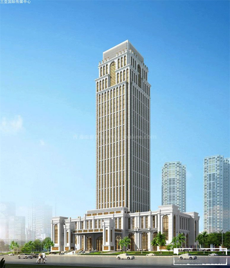 三亚国际传媒中心｜1#楼约170米高，紧邻千古情景区(图2)