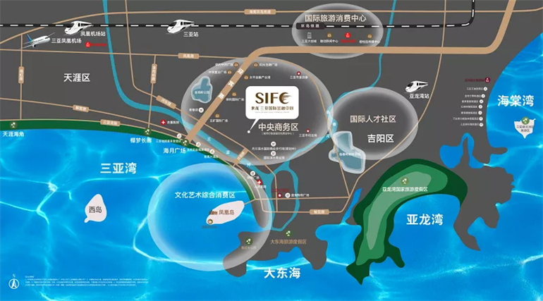世茂三亚国际金融中心商办产品在售，建面104-203㎡(图3)