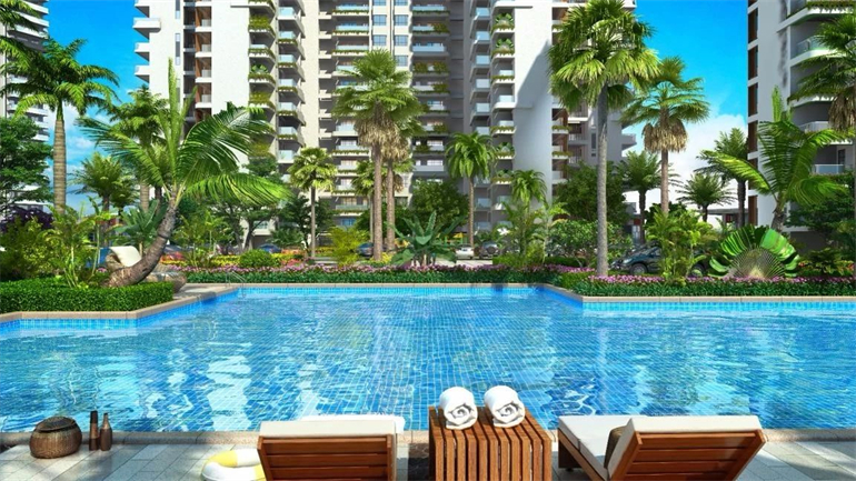 三亚鹭湾汇主推建面约63-109㎡户型，均价32000元/㎡(图3)