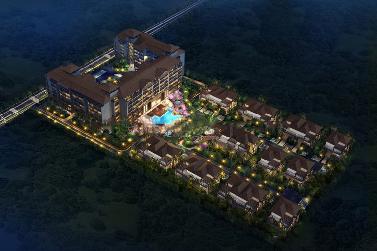 三亚海棠泰岳府主推建面约72-130㎡户型，现房(图2)