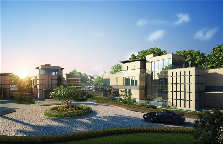 三亚海棠湾君御主推别墅产品，建面约728-1607㎡(图1)
