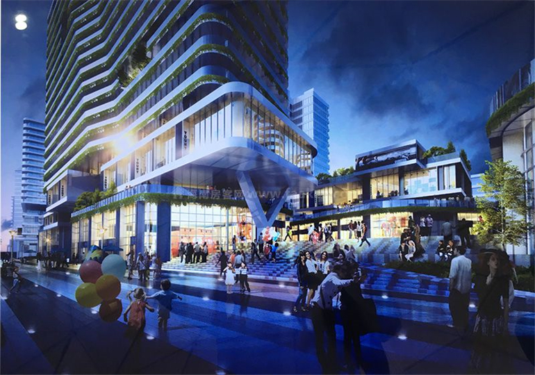 三亚碧桂园海上大都会主推商铺产品，建面约66-432㎡(图1)