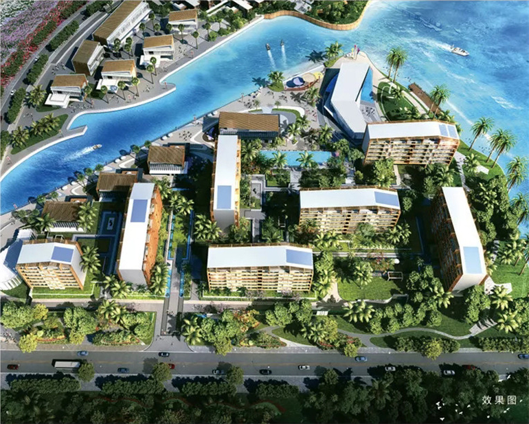 万宁国安七星海岸主推住宅产品，建面约107㎡(图1)