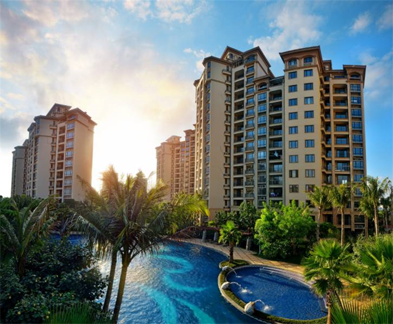 万宁国瑞城主推住宅产品，建面约75-81㎡(图1)