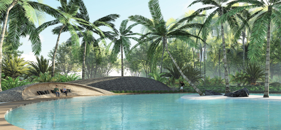 陵水雅居乐清水湾春晓｜7层花园洋房，现代滨海建筑风格(图3)