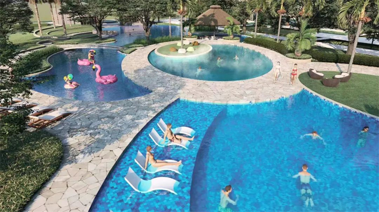 陵水海棠华府2#、3#、4#楼栋在售，建面约49-102㎡(图3)