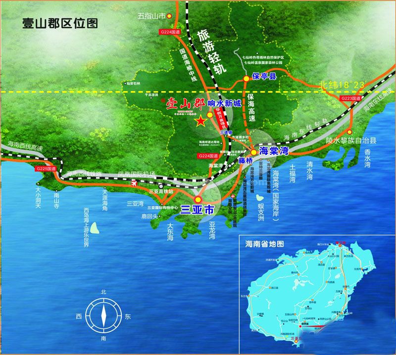 保亭壹山郡主推住宅产品，建面约51.26-90.51㎡(图3)